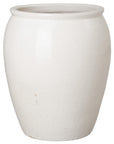 Tall Round Ceramic Planter