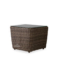 LOOMLAN Outdoor - Largo 22" Bunching Accent Table All Weather Wicker Furniture - Outdoor Side Tables