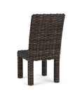 LOOMLAN Outdoor - Largo Armless Dining Chair All Weather Wicker Furniture Made in USA - Outdoor Dining Chairs