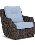 LOOMLAN Outdoor - Largo Lounge Chair All Weather Wicker Furniture Made in USA Lloyd Flanders - Outdoor Lounge Chairs