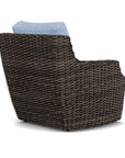 LOOMLAN Outdoor - Largo Lounge Chair All Weather Wicker Furniture Made in USA Lloyd Flanders - Outdoor Lounge Chairs