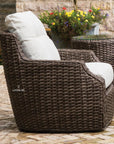 LOOMLAN Outdoor - Largo Lounge Chair All Weather Wicker Furniture Made in USA Lloyd Flanders - Outdoor Lounge Chairs