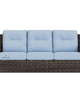 LOOMLAN Outdoor - Largo Sofa All Weather Wicker Furniture Made in USA Lloyd Flanders - Outdoor Sofas & Loveseats