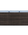 LOOMLAN Outdoor - Largo Sofa All Weather Wicker Furniture Made in USA Lloyd Flanders - Outdoor Sofas & Loveseats