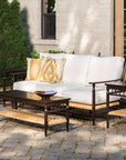 LOOMLAN Outdoor - Low Country 49" Rectangular Cocktail Table Premium Wicker Furniture - Outdoor Coffee Tables