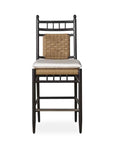 LOOMLAN Outdoor - Low Country Armless Bar Stool Premium Wicker Furniture Lloyd Flanders - Outdoor Bar Stools