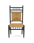 LOOMLAN Outdoor - Low Country Cushionless Lounge Chair Premium Wicker Furniture - Outdoor Accent Chairs