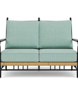 LOOMLAN Outdoor - Low Country Loveseat Premium Wicker Furniture Lloyd Flanders - Outdoor Sofas & Loveseats