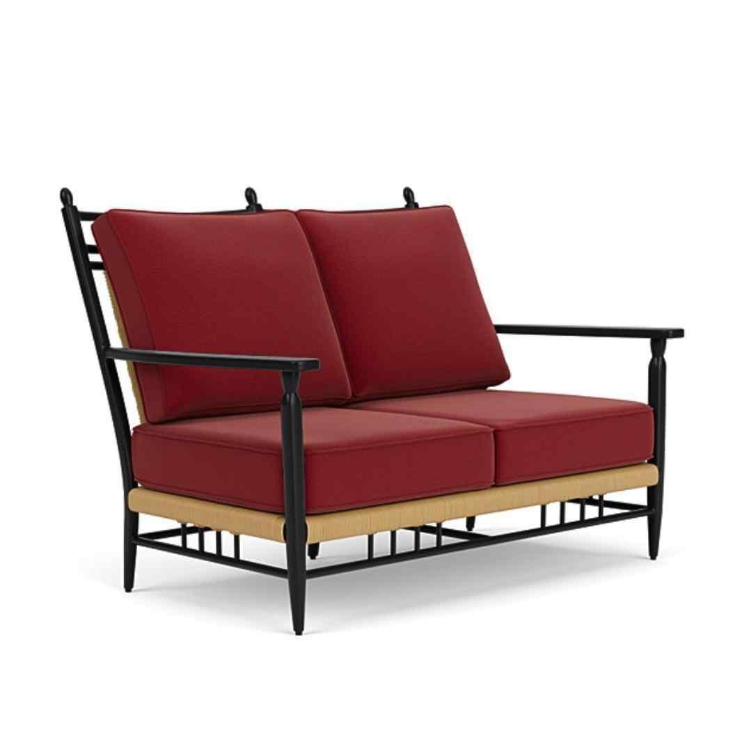 LOOMLAN Outdoor - Low Country Loveseat Premium Wicker Furniture Lloyd Flanders - Outdoor Sofas & Loveseats