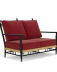 LOOMLAN Outdoor - Low Country Loveseat Premium Wicker Furniture Lloyd Flanders - Outdoor Sofas & Loveseats