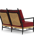 LOOMLAN Outdoor - Low Country Loveseat Premium Wicker Furniture Lloyd Flanders - Outdoor Sofas & Loveseats