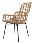 LOOMLAN Outdoor - Lyon Dining Chair (Set of 2) Natural - Outdoor Dining Chairs