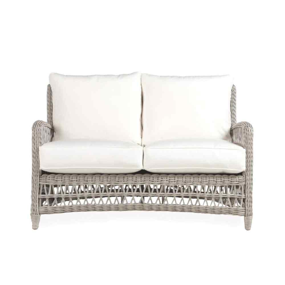 LOOMLAN Outdoor - Mackinac Loveseat Outdoor Replacement Cushions Lloyd Flanders - Outdoor Replacement Cushions