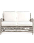 LOOMLAN Outdoor - Mackinac Loveseat Outdoor Replacement Cushions Lloyd Flanders - Outdoor Replacement Cushions