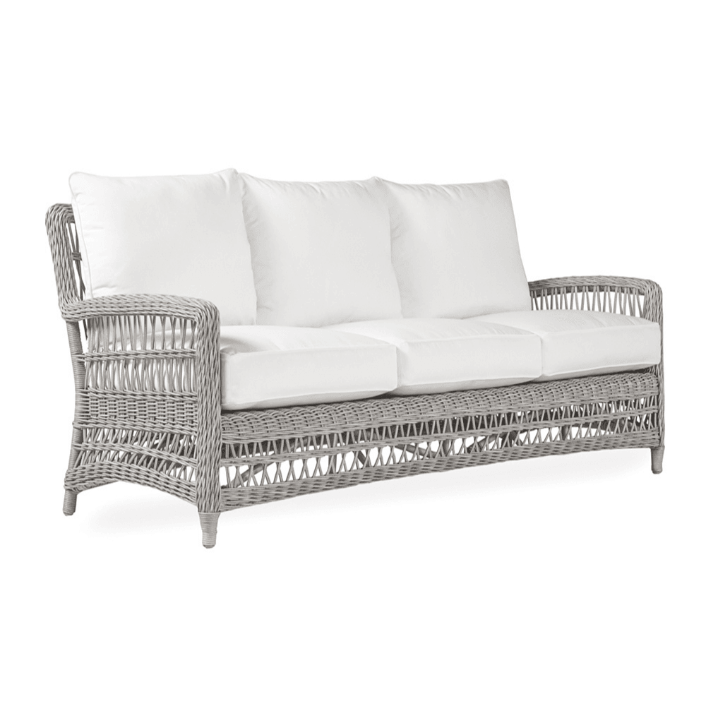 LOOMLAN Outdoor - Mackinac Outdoor Furniture Sofa Set With Chair and Tables Lloyd Flanders - Outdoor Lounge Sets