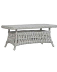 LOOMLAN Outdoor - Mackinac Rectangular Wicker Patio Coffee Table Lloyd Flanders - Outdoor Coffee Tables