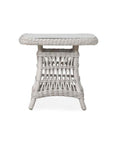 LOOMLAN Outdoor - Mackinac Wicker All Weather Square End Table Lloyd Flanders - Outdoor Side Tables