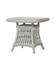 LOOMLAN Outdoor - Mackinac Wicker All Weather Square End Table Lloyd Flanders - Outdoor Side Tables