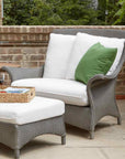 LOOMLAN Outdoor - Mandalay Chair and a Half Premium Wicker Furniture Lloyd Flanders - Outdoor Lounge Chairs