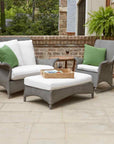 LOOMLAN Outdoor - Mandalay Chair and a Half Premium Wicker Furniture Lloyd Flanders - Outdoor Lounge Chairs