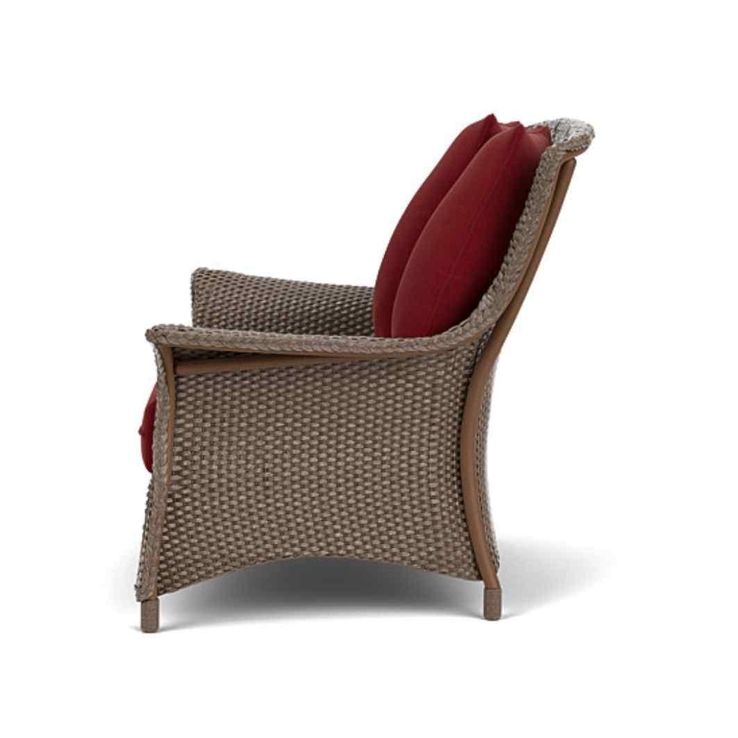 LOOMLAN Outdoor - Mandalay Chair and a Half Premium Wicker Furniture Lloyd Flanders - Outdoor Lounge Chairs