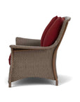 LOOMLAN Outdoor - Mandalay Chair and a Half Premium Wicker Furniture Lloyd Flanders - Outdoor Lounge Chairs