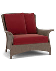 LOOMLAN Outdoor - Mandalay Chair and a Half Premium Wicker Furniture Lloyd Flanders - Outdoor Lounge Chairs