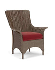 LOOMLAN Outdoor - Mandalay Dining Armchair Premium Wicker Furniture Lloyd Flanders - Outdoor Dining Chairs