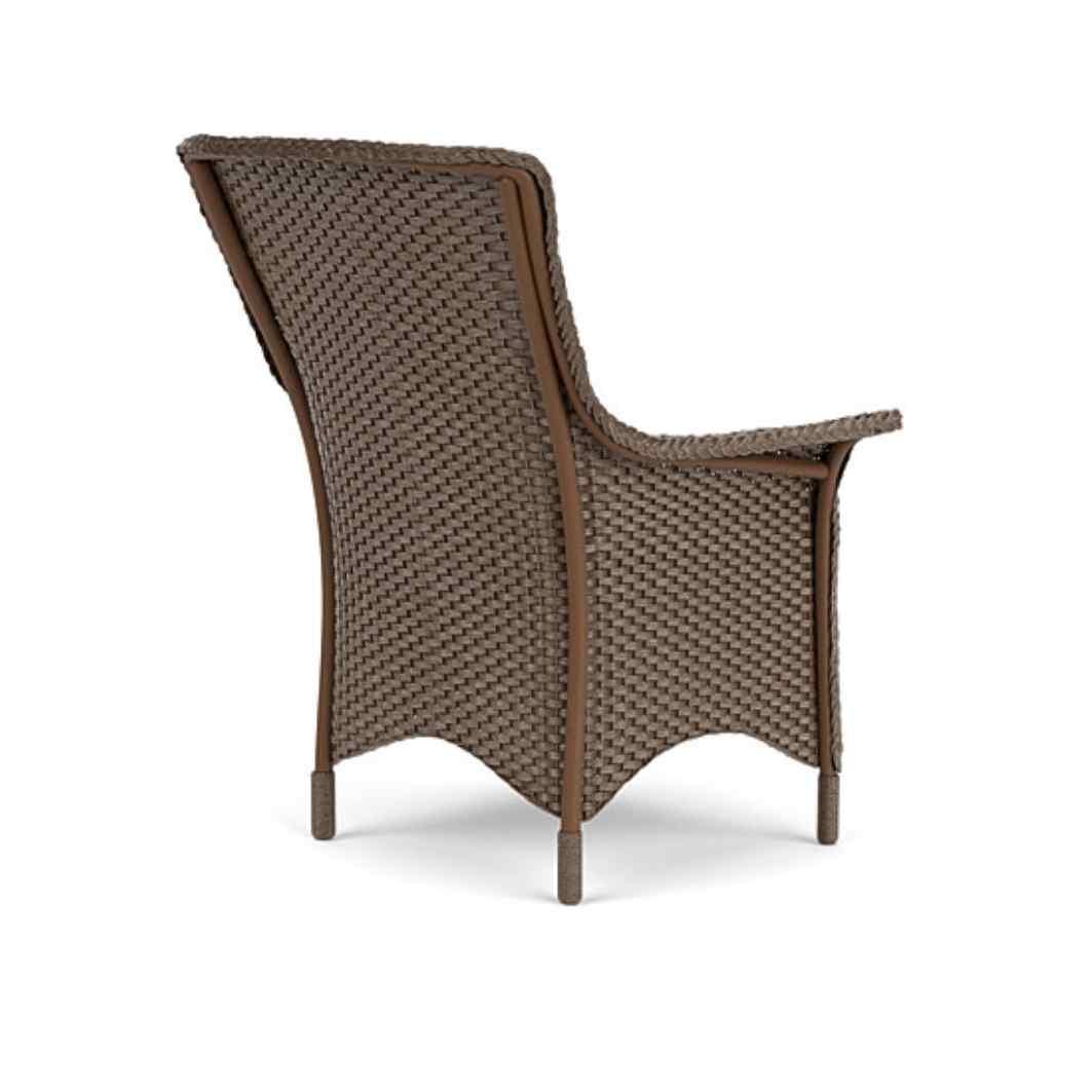 LOOMLAN Outdoor - Mandalay Dining Armchair Premium Wicker Furniture Lloyd Flanders - Outdoor Dining Chairs