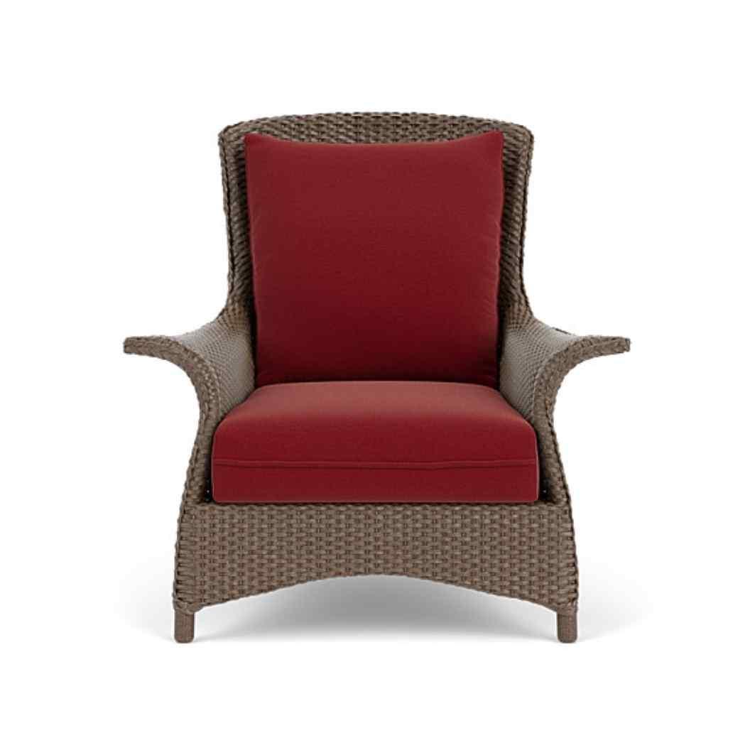 LOOMLAN Outdoor - Mandalay Lounge Chair Premium Wicker Furniture Lloyd Flanders - Outdoor Lounge Chairs