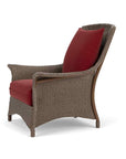 LOOMLAN Outdoor - Mandalay Lounge Chair Premium Wicker Furniture Lloyd Flanders - Outdoor Lounge Chairs