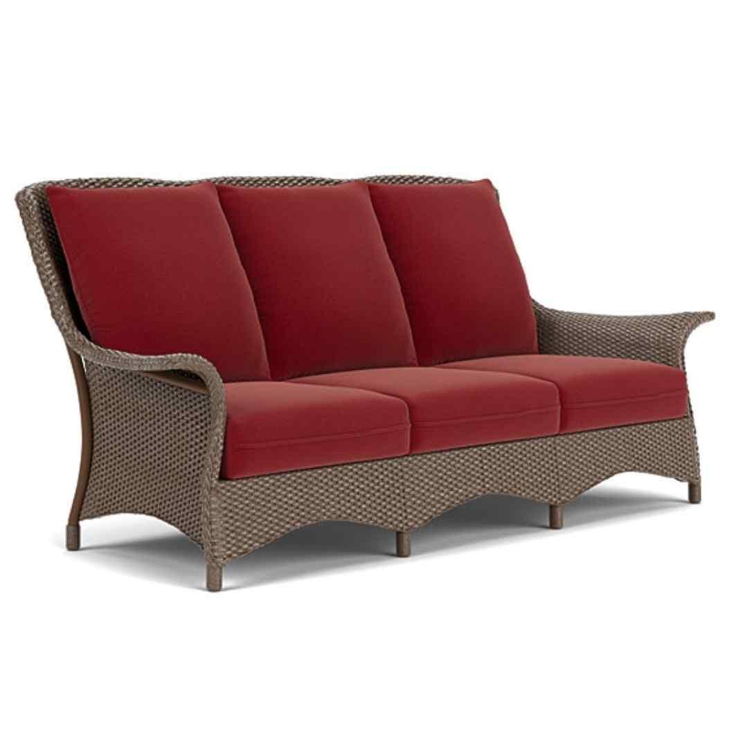 LOOMLAN Outdoor - Mandalay Sofa Premium Wicker Furniture Lloyd Flanders - Outdoor Sofas &amp; Loveseats