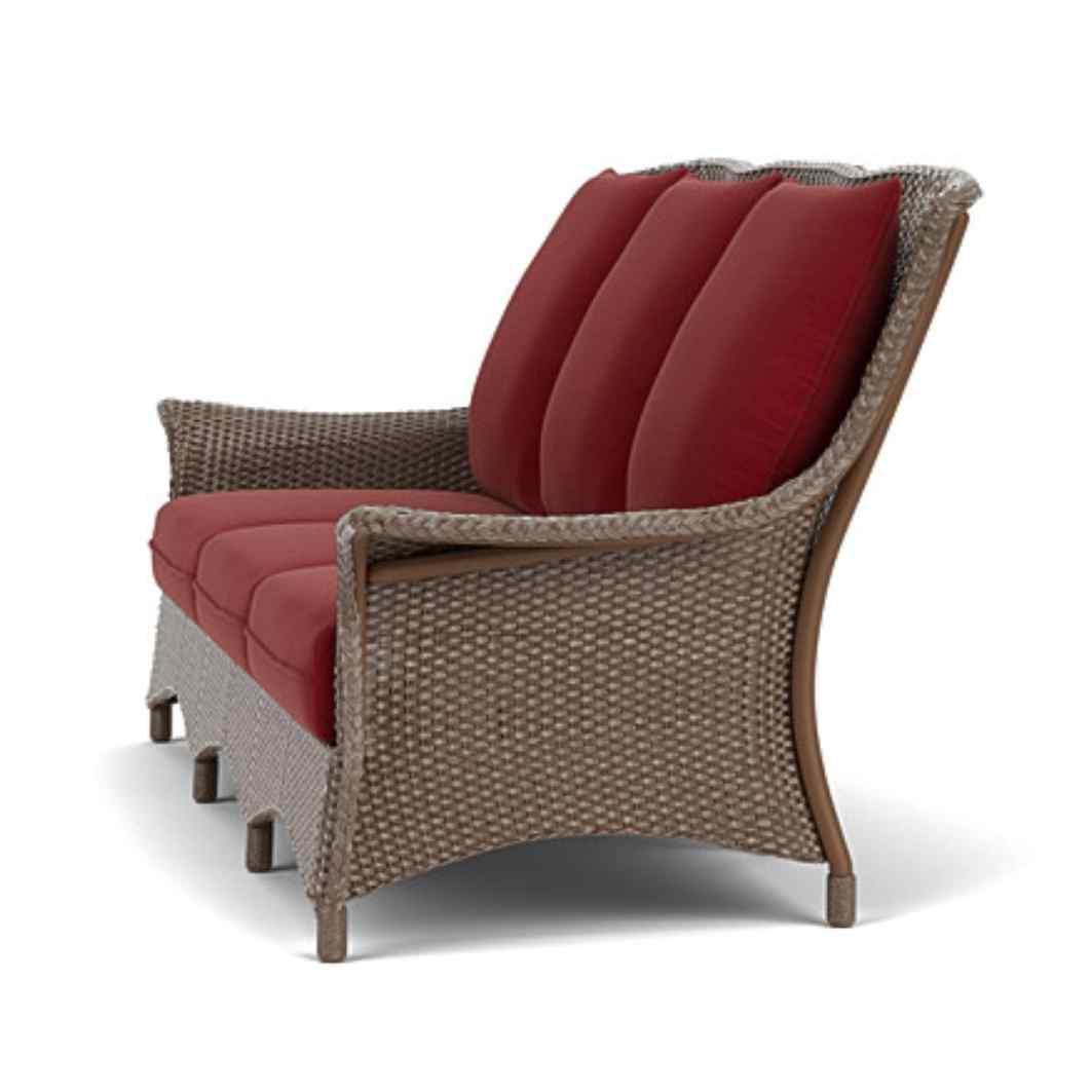 LOOMLAN Outdoor - Mandalay Sofa Premium Wicker Furniture Lloyd Flanders - Outdoor Sofas &amp; Loveseats