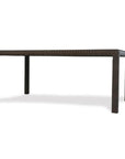 LOOMLAN Outdoor - Mesa 72" Rectangular Umbrella Dining Table Lloyd Flanders - Outdoor Dining Tables