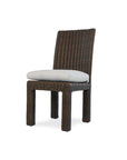 LOOMLAN Outdoor - Mesa Armless Dining Chair Premium Wicker Furniture Lloyd Flanders - Outdoor Dining Chairs