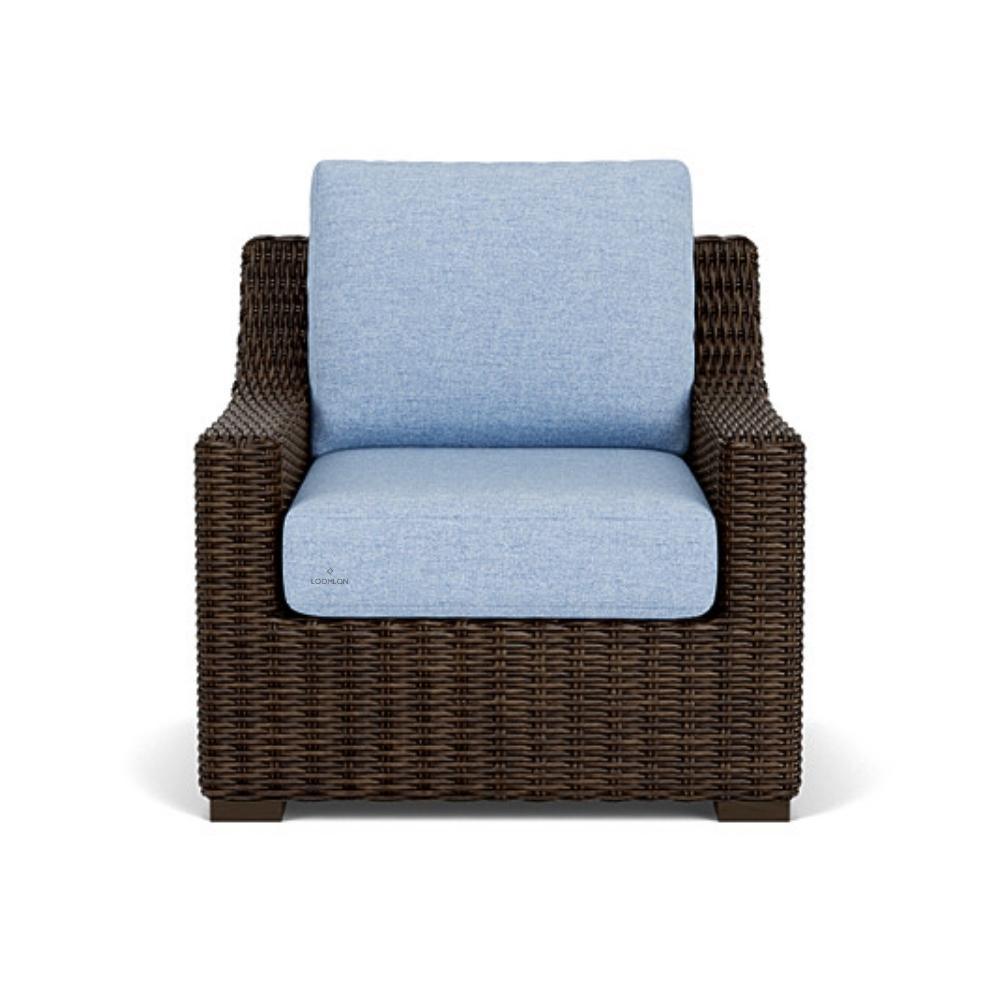 LOOMLAN Outdoor - Mesa Lounge Chair Premium Wicker Furniture Lloyd Flanders - Outdoor Lounge Chairs