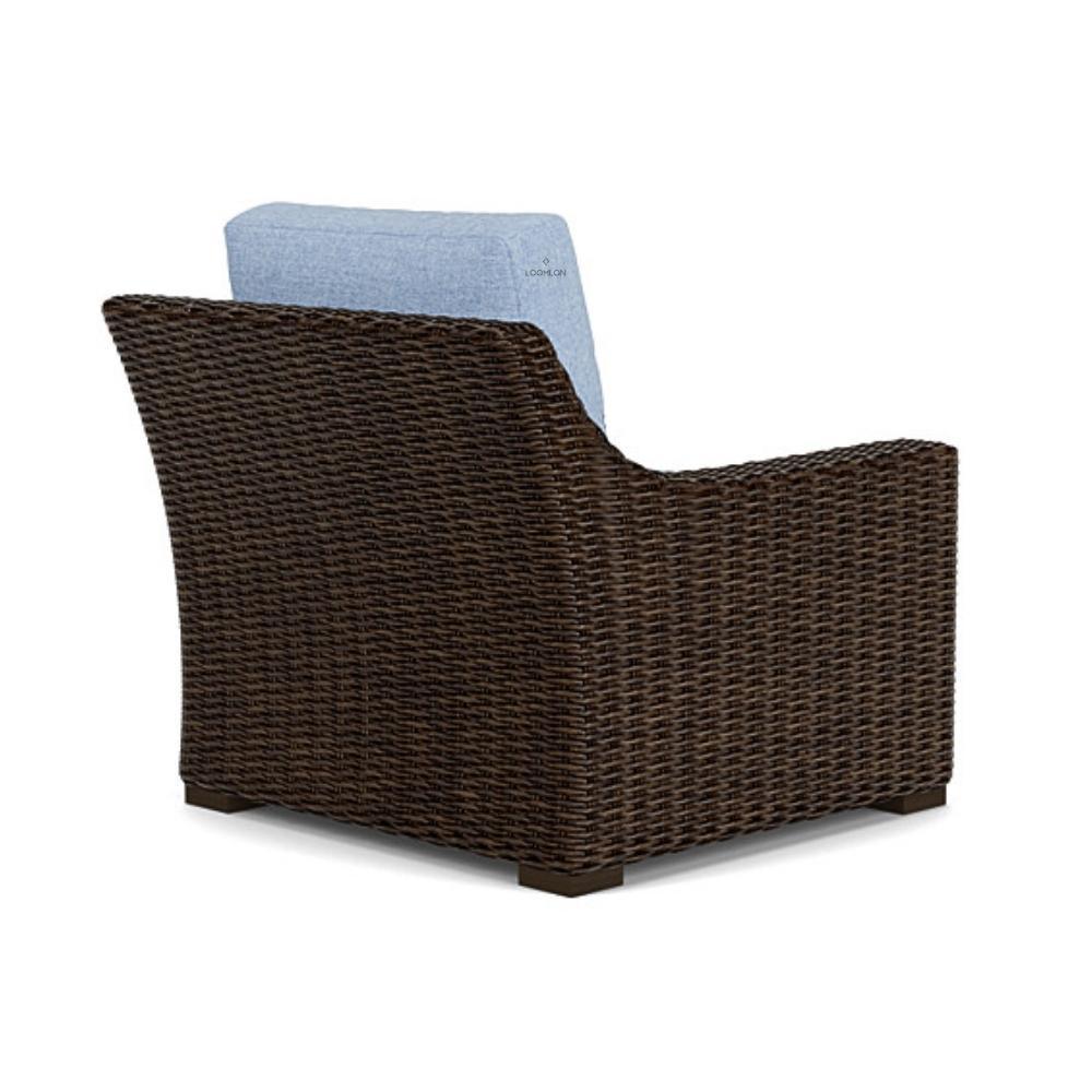 LOOMLAN Outdoor - Mesa Lounge Chair Premium Wicker Furniture Lloyd Flanders - Outdoor Lounge Chairs