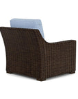 LOOMLAN Outdoor - Mesa Lounge Chair Premium Wicker Furniture Lloyd Flanders - Outdoor Lounge Chairs