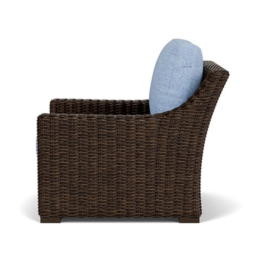 LOOMLAN Outdoor - Mesa Lounge Chair Premium Wicker Furniture Lloyd Flanders - Outdoor Lounge Chairs