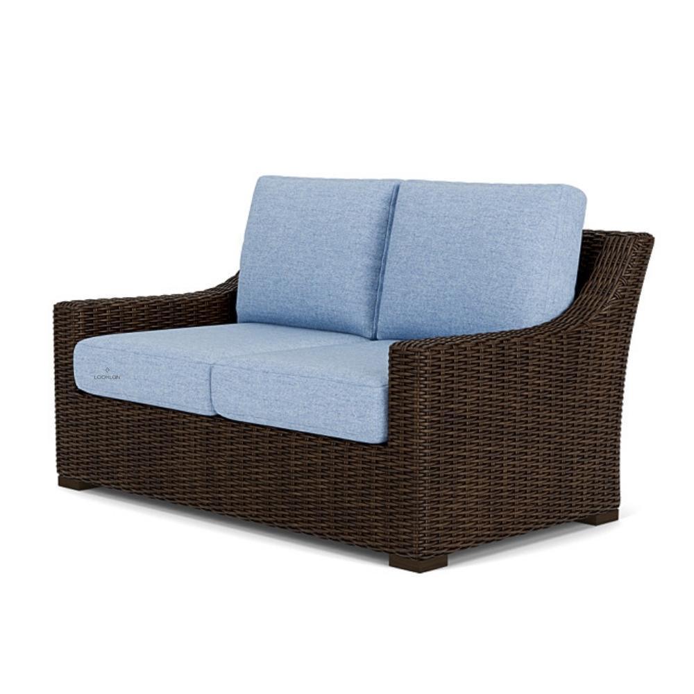 LOOMLAN Outdoor - Mesa Loveseat Premium Wicker Furniture Lloyd Flanders - Outdoor Sofas & Loveseats