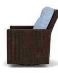 LOOMLAN Outdoor - Mesa Swivel Glider Lounge Chair Premium Wicker Furniture - Outdoor Lounge Chairs