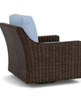 LOOMLAN Outdoor - Mesa Swivel Glider Lounge Chair Premium Wicker Furniture - Outdoor Lounge Chairs