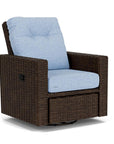 LOOMLAN Outdoor - Mesa Swivel Glider Lounge Chair Premium Wicker Furniture - Outdoor Lounge Chairs