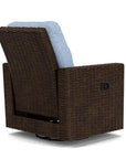 LOOMLAN Outdoor - Mesa Swivel Glider Lounge Chair Premium Wicker Furniture - Outdoor Lounge Chairs