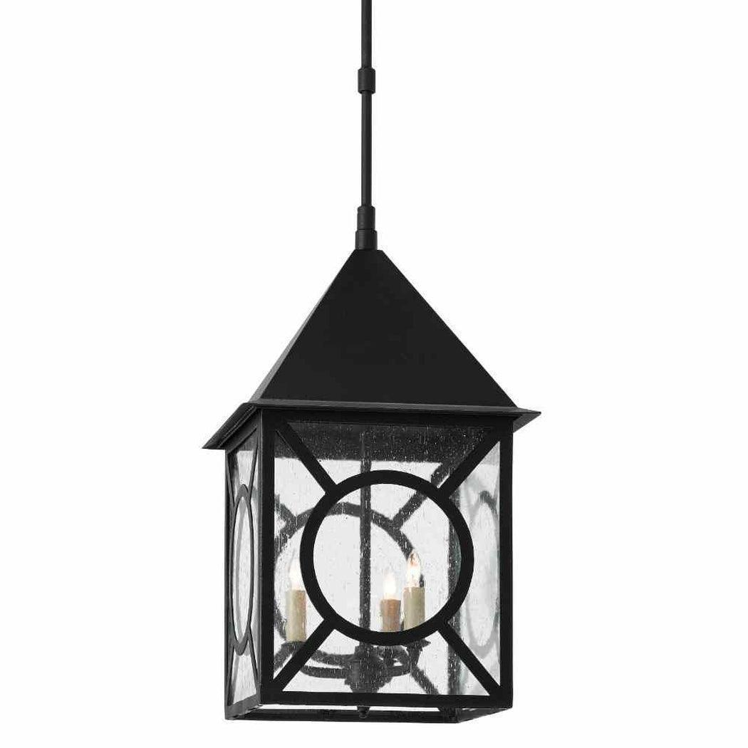 LOOMLAN Outdoor - Midnight Ripley Large Outdoor Lantern - Outdoor Lighting