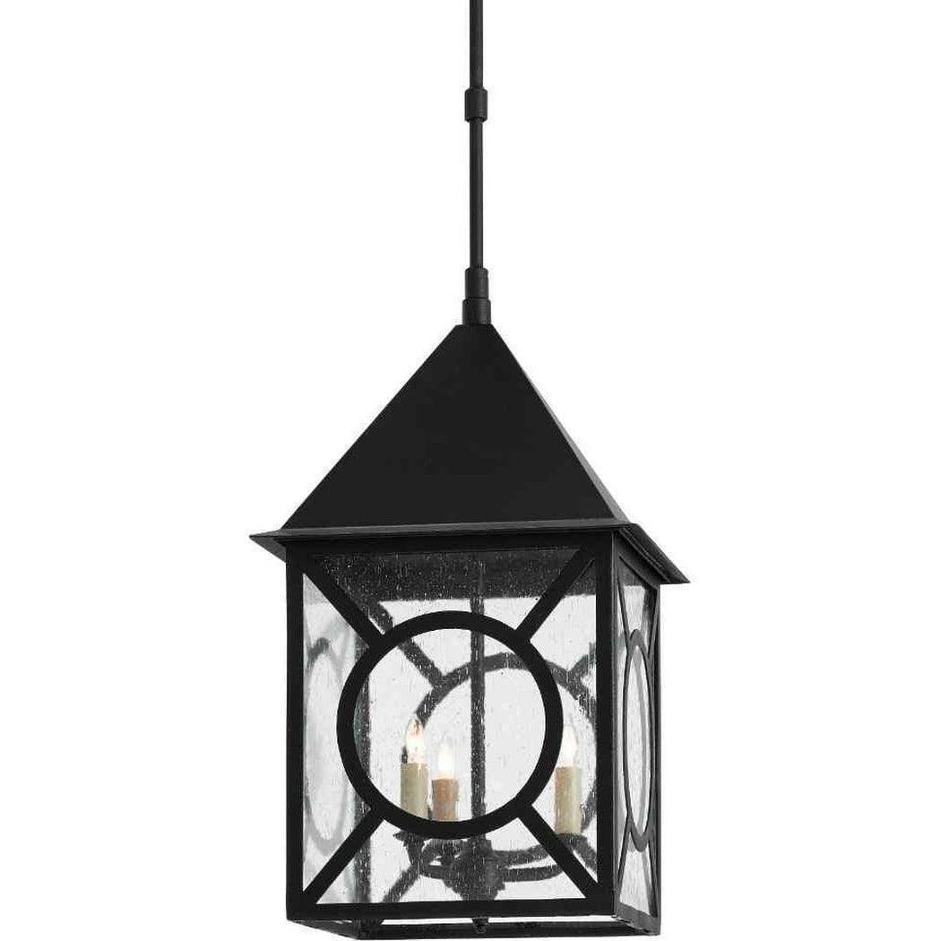 LOOMLAN Outdoor - Midnight Ripley Large Outdoor Lantern - Outdoor Lighting