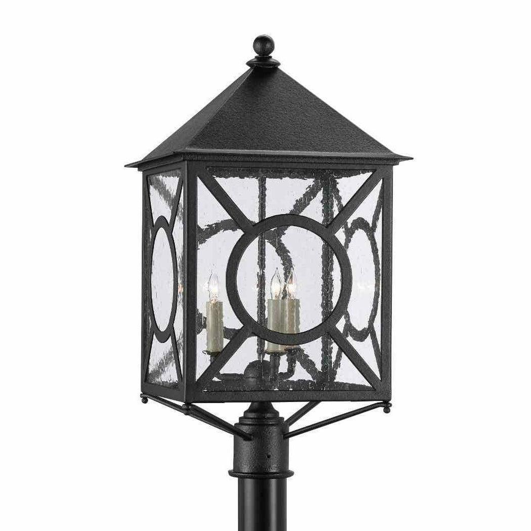 LOOMLAN Outdoor - Midnight Ripley Large Post Light - Outdoor Lighting