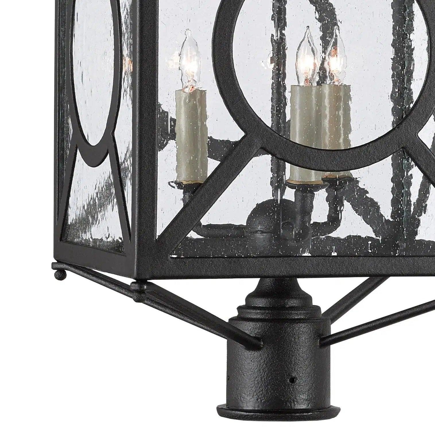 LOOMLAN Outdoor - Midnight Ripley Large Post Light - Outdoor Lighting