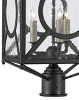 LOOMLAN Outdoor - Midnight Ripley Large Post Light - Outdoor Lighting