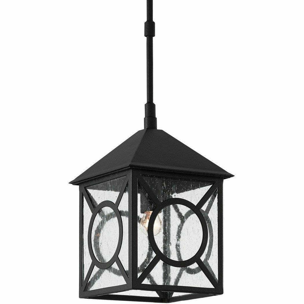 LOOMLAN Outdoor - Midnight Ripley Small Outdoor Lantern - Outdoor Lighting